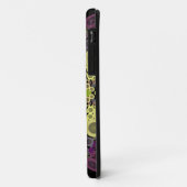 Dot Mandala Blume Gelb und Lila Case-Mate iPhone Hülle (Hinten/Links)