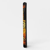 Dot Mandala Blume Gelb und Rot Case-Mate iPhone Hülle (Hinten/Links)