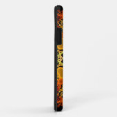 Dot Mandala Blume Gelb und Rot Case-Mate iPhone Hülle (Hinten/Rechts)