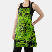 Dot Mandala Blume Green Schürze (InSitu)