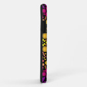 Dot Mandala Blume Lila und gelb Case-Mate iPhone Hülle (Hinten/Rechts)