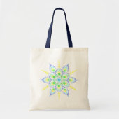 Dot Mandala Tote - JessyD Designs Tragetasche (Vorne)