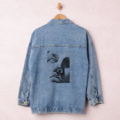Dot Matrix Art: klassische Marmorwand Jeansjacke (Hangar)