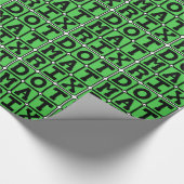 Dot Matrix, Gemustertes Array Geschenkpapier (Ecke)