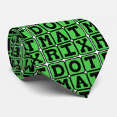 Dot Matrix, Gemustertes Array Krawatte (Gerollt)