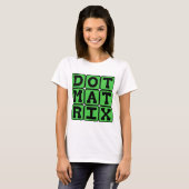 Dot Matrix, Gemustertes Array T-Shirt (Vorne ganz)
