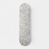 Dot Matrix-Minimalismus Skateboard (Vorne)