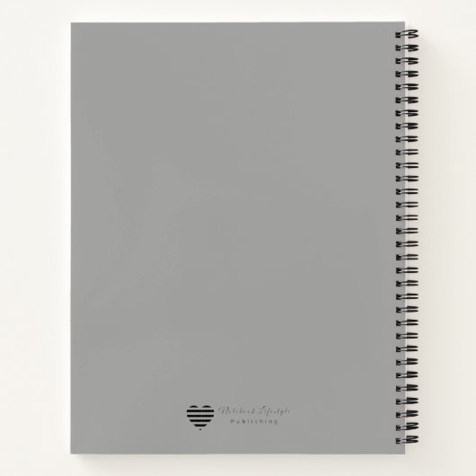 Dot Matrix - Modern Cover Art Notizblock (Rückseite)