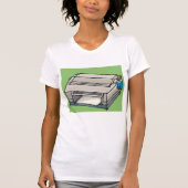 Dot Matrix Printer Womens T - Shirt (Vorderseite)