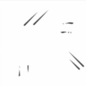 Dot, Milk White, Romance Custom Cut Vinyl Sticker (Vorderseite)