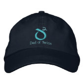 DOT [NM] Dark D2-Hat Bestickte Baseballkappe (Vorderseite)