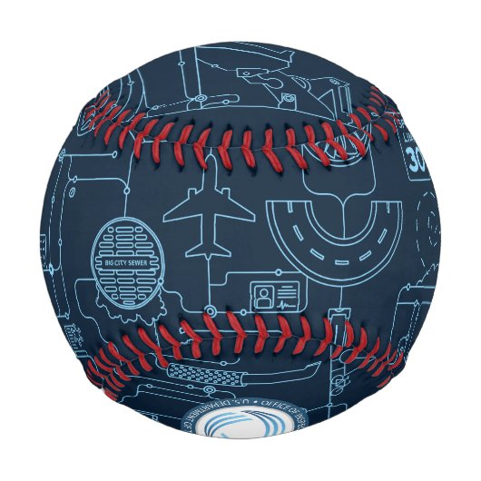DOT OIG Baseball (Vorderseite)