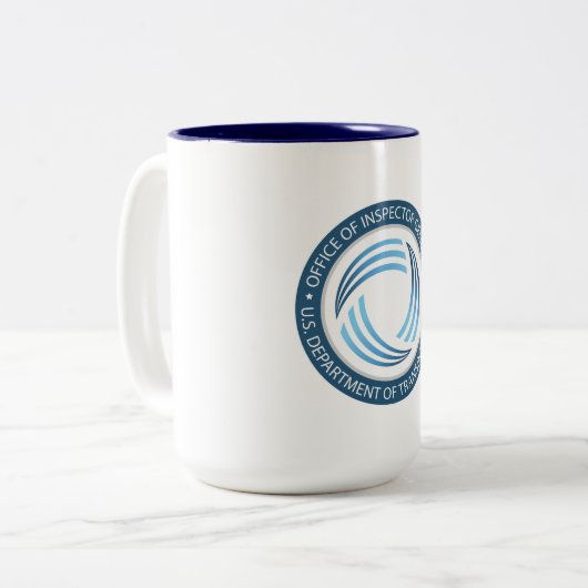 DOT-OIG Tasse (Vorderseite Links)