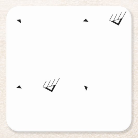 Dot, Pale Grey Paper Coaster Rechteckiger Pappuntersetzer (Vorderseite)