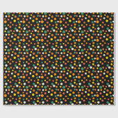 Dot Parade Spice Farben Geschenkpapier (Flach)