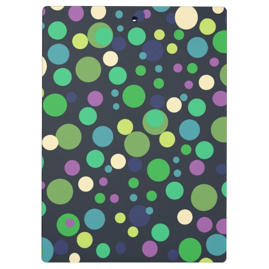 Dot-Party Klemmbrett (Rückseite)