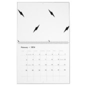 Dot, schwarz kalender (Feb 2026)