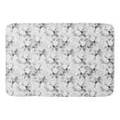 Dot, schwarze Kuh Badematte (Vorderseite)