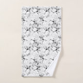 Dot, schwarze Kuh Badhandtuch Set (Handtuch)