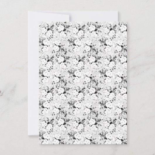 Dot, schwarze Kuh Einladung (Vorderseite)