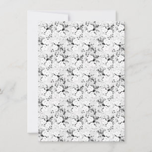 Dot, schwarze Kuh Einladung