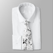 Dot, schwarze Kuh Krawatte (Gebunden)