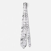 Dot, schwarze Kuh Krawatte (Vorderseite)