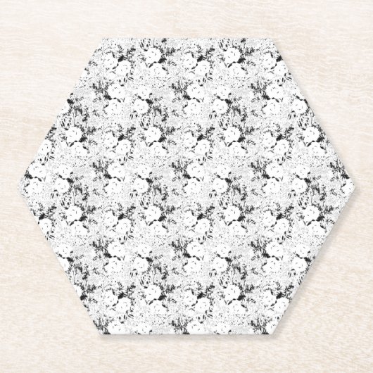 Dot, schwarze Kuh Untersetzer (Vorderseite)