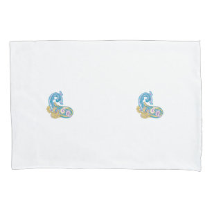 Dot, Sherpa Blue, Golden Sand Design Kissenbezug