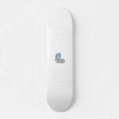 Dot, Sherpa Blue, Golden Sand Design Skateboard (Vorne)