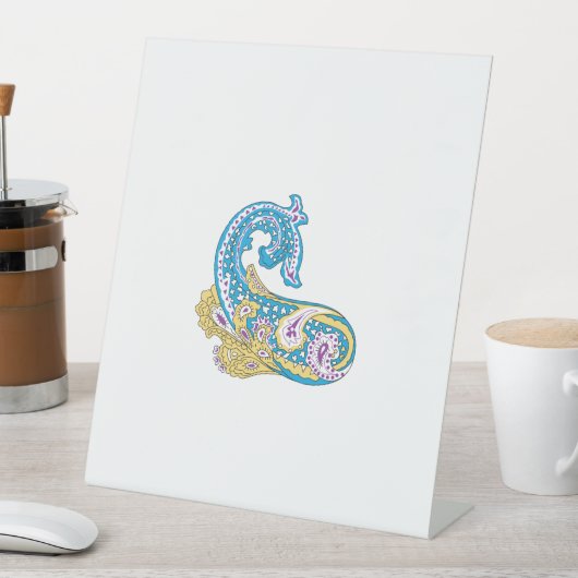 Dot, Sherpa Blue, Golden Sand Design Sockelschild (In Situ)