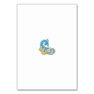 Dot, Sherpa Blue, Golden Sand Design Tischnummer