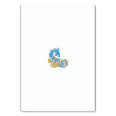 Dot, Sherpa Blue, Golden Sand Design Tischnummer (Vorderseite)