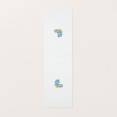 Dot, Sherpa Blue, Golden Sand Design Visitenkarten (Außenseite Aufgefaltet)