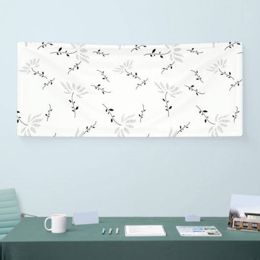 Dot, Snow Drift-Banner Banner (Messe)