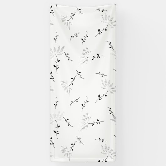 Dot, Snow Drift-Banner Banner (Vertikal)