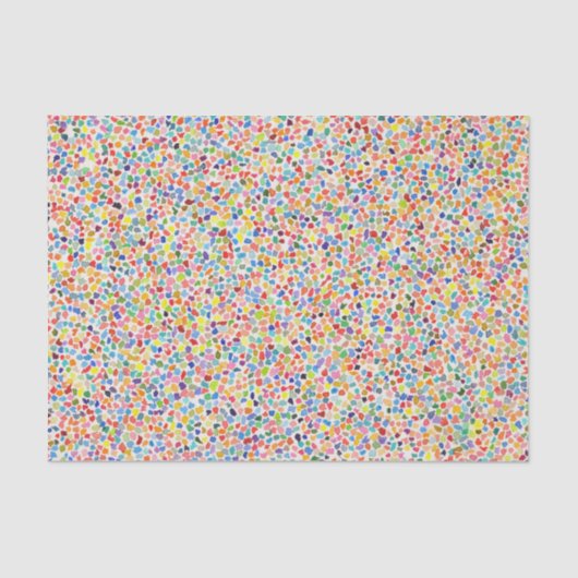 Dot Spots Dekoupage der modernen Kunst Seidenpapier (Vorderseite)