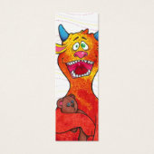 Dot the Monster, w/quote, glückliche Karten (Vorderseite)