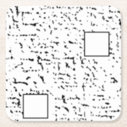 Dot, Vampire Grey Paper Coaster Rechteckiger Pappuntersetzer (Vorderseite)