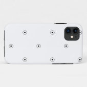 Dot, weißer Rauch Case-Mate iPhone Hülle (Rückseite (Horizontal))