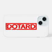 Dotard Briefmarke iPhone 15 Hülle (Rückseite (Horizontal))