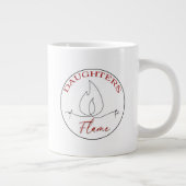 DotF Instant Hexen Kaffeetasse - Groß Jumbo-Tasse (Rechts)