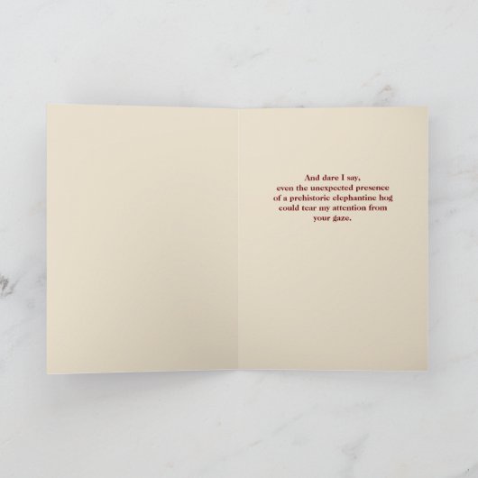 Doth hat eine Qualität, die am seltsamsten und auß Karte (Innenseite)