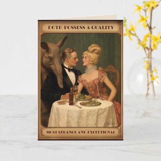 Doth hat eine Qualität, die am seltsamsten und auß Karte (Gelbe Blume)