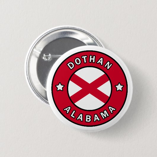 Dothan Alabama Button (Vorne & Hinten)