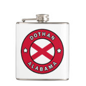 Dothan Alabama Flachmann (Vorderseite)
