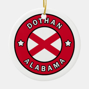 Dothan Alabama Keramik Ornament