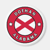 Dothan Alabama Magnet (Vorne)
