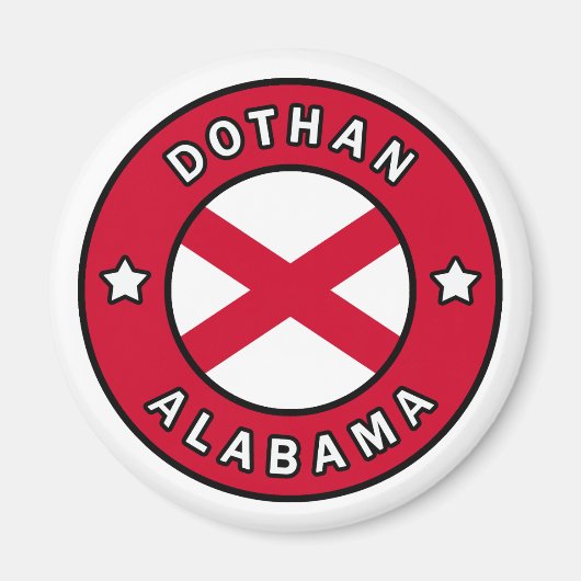 Dothan Alabama Magnet (Vorne)