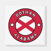 Dothan Alabama Magnet (Vorne)